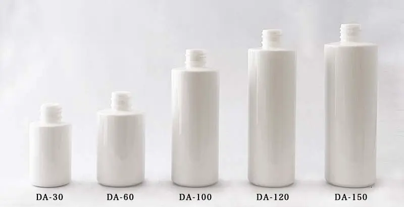 DS円柱瓶（日本製・白ガラス遮光瓶）