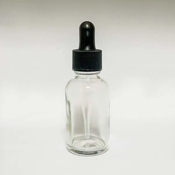 透明瓶30mL・スポイド黒
