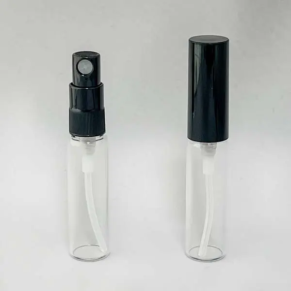 管瓶15透明5mL・スプレー黒