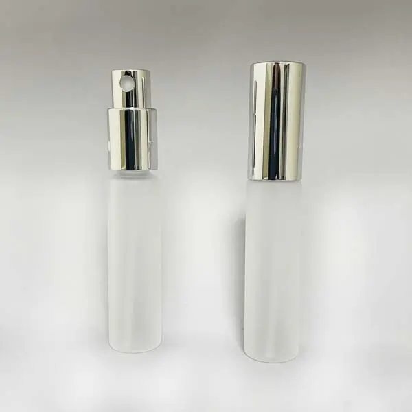 管瓶20透明15mLフロスト・スプレー銀