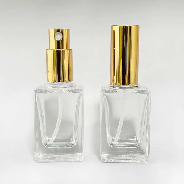 平角香水瓶15mL・スプレー金