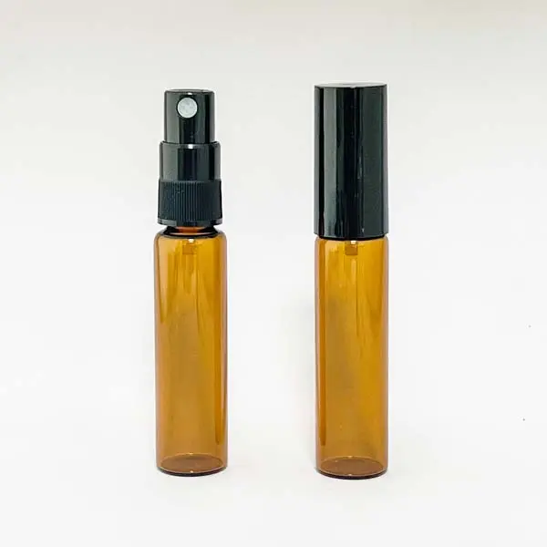 管瓶20褐色15mL・スプレー黒