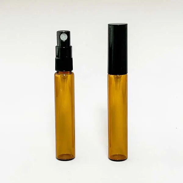 管瓶15褐色8mL・スプレー黒