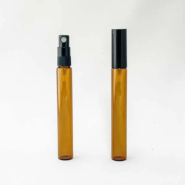 管瓶15褐色10mL・スプレー黒