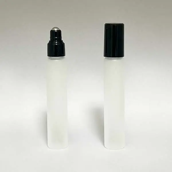 ロールオン8mL透明フロスト黒