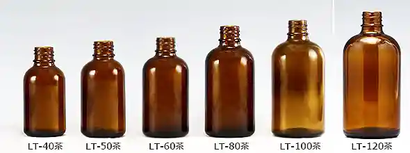 LT細口規格瓶・褐色