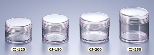 クリアジャー(AS)～規格プラスチック容器