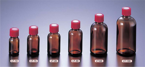 LT細口規格瓶・褐色透明