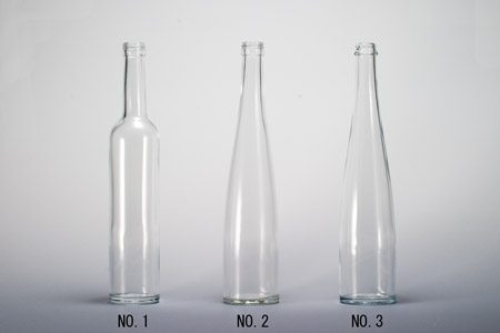 スリム500シリーズ～焼酎瓶、焼酎ボトル、ウィスキー瓶、酒類用ボトル、規格ガラス容器