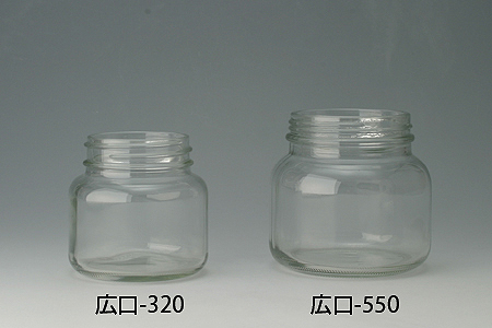 食品広口ジャーシリーズ～規格ガラス容器
