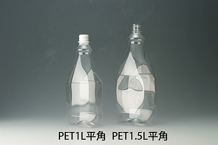 TD PET飲料用平角容器～規格プラスチック容器